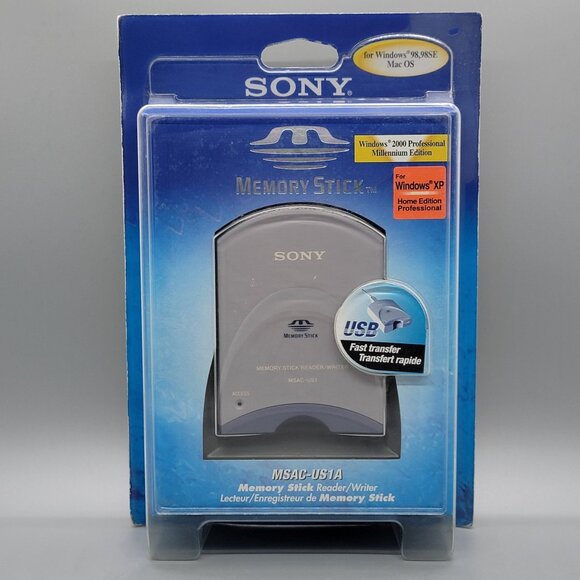 SONY USB Memory Stick MSAC-US1A Reader/Writer - Picture 1 of 6